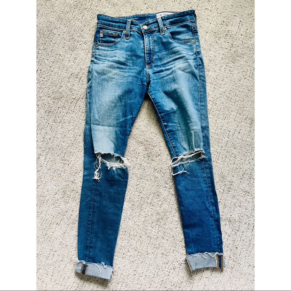 AG The Farrah Skinny Ankle Jeans